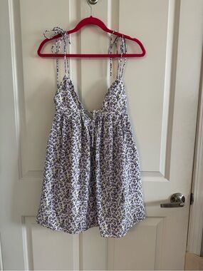 More To Come | Dresses | Orana Mini Dress In Blue | Poshmark